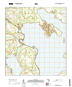 USGS US Topo 7.5-minute map for Lake Weohyakapka NE FL 2021