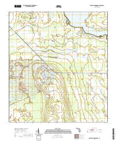 USGS US Topo 7.5-minute map for Lake Weohyakapka SE FL 2021