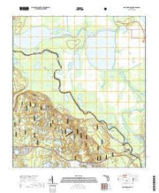 USGS US Topo 7.5-minute map for Lake Woodruff FL 2021