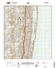 USGS US Topo 7.5-minute map for Lake Worth FL 2021