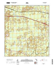 USGS US Topo 7.5-minute map for Lamont FL 2021