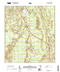 USGS US Topo 7.5-minute map for Lebanon Station FL 2021