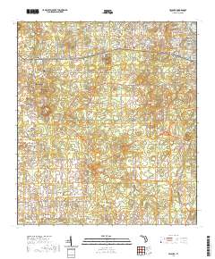 USGS US Topo 7.5-minute map for Lecanto FL 2021