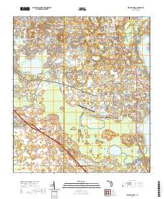 USGS US Topo 7.5-minute map for Leesburg West FL 2021