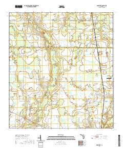 USGS US Topo 7.5-minute map for Limestone FL 2021