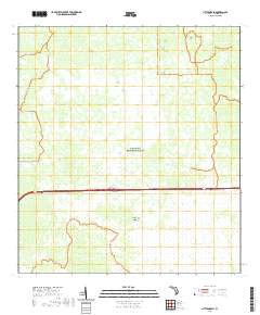 USGS US Topo 7.5-minute map for Little Marsh FL 2021