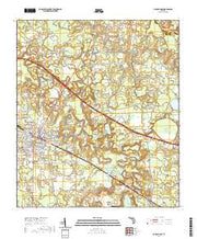 USGS US Topo 7.5-minute map for Live Oak East FL 2021