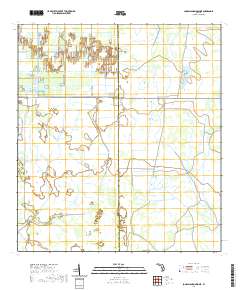 USGS US Topo 7.5-minute map for Long Island Marsh NE FL 2021