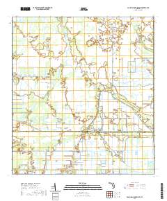 USGS US Topo 7.5-minute map for Long Island Marsh SW FL 2021