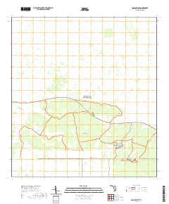 USGS US Topo 7.5-minute map for Long Pine Key FL 2021