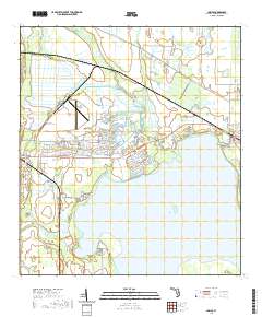 USGS US Topo 7.5-minute map for Lorida FL 2021