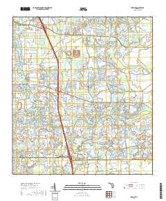 USGS US Topo 7.5-minute map for Lorraine FL 2021