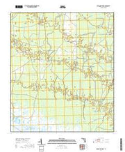 USGS US Topo 7.5-minute map for Manlin Hammock FL 2021