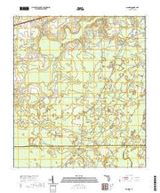 USGS US Topo 7.5-minute map for Manning FL 2021