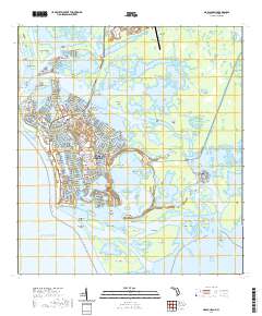 USGS US Topo 7.5-minute map for Marco Island FL 2021