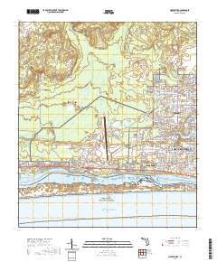 USGS US Topo 7.5-minute map for Mary Esther FL 2021