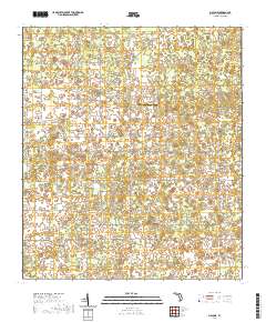 USGS US Topo 7.5-minute map for Mayo NE FL 2021