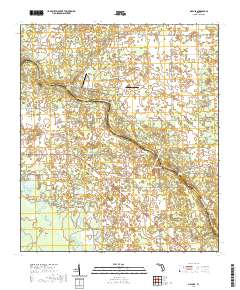 USGS US Topo 7.5-minute map for Mayo SE FL 2021