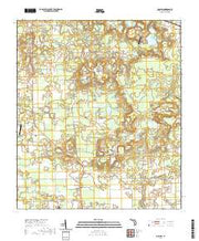 USGS US Topo 7.5-minute map for McAlpin FL 2021