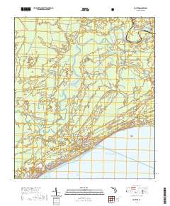 USGS US Topo 7.5-minute map for McIntyre FL 2021