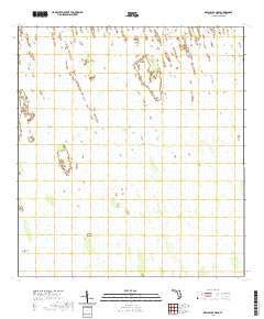 USGS US Topo 7.5-minute map for Melaleuca Head FL 2021