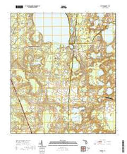 USGS US Topo 7.5-minute map for Melrose FL 2021