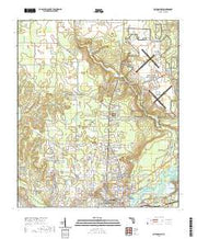 USGS US Topo 7.5-minute map for Milton North FL 2021