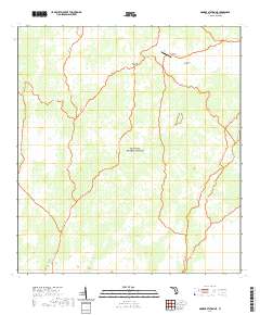 USGS US Topo 7.5-minute map for Monroe Station NE FL 2021