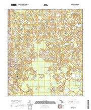 USGS US Topo 7.5-minute map for Monticello FL 2021