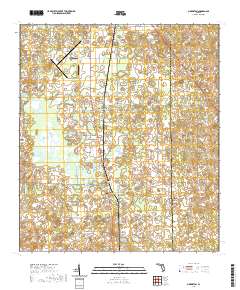 USGS US Topo 7.5-minute map for Morriston FL 2021