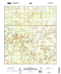 USGS US Topo 7.5-minute map for Murdock NW FL 2021