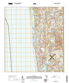 USGS US Topo 7.5-minute map for Naples North FL 2021