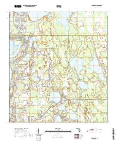 USGS US Topo 7.5-minute map for Narcoossee FL 2021