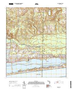 USGS US Topo 7.5-minute map for Navarre FL 2021