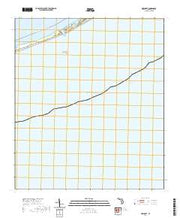 USGS US Topo 7.5-minute map for New Inlet FL 2021