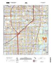 USGS US Topo 7.5-minute map for North Miami FL 2021