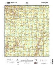 USGS US Topo 7.5-minute map for North of Allanton FL 2021