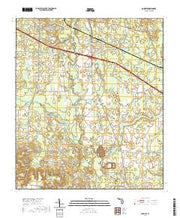 USGS US Topo 7.5-minute map for Oakdale FL 2021