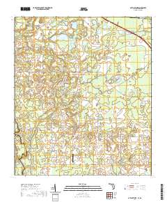 USGS US Topo 7.5-minute map for Octahatchee FLGA 2021