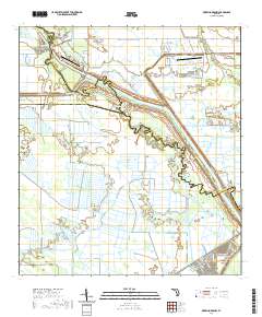 USGS US Topo 7.5-minute map for Okeechobee NW FL 2021