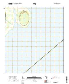 USGS US Topo 7.5-minute map for Okeechobee SE FL 2021