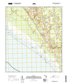 USGS US Topo 7.5-minute map for Okefenokee Slough FL 2021