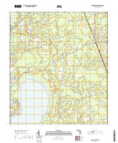 USGS US Topo 7.5-minute map for Orange Heights FL 2021