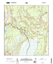 USGS US Topo 7.5-minute map for Osceola FL 2021