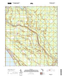 USGS US Topo 7.5-minute map for Overstreet FL 2021