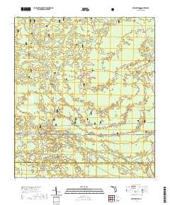 USGS US Topo 7.5-minute map for Owens Bridge FL 2021