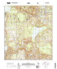 USGS US Topo 7.5-minute map for Paisley FL 2021