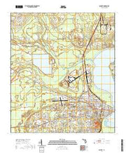 USGS US Topo 7.5-minute map for Palatka FL 2021