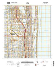 USGS US Topo 7.5-minute map for Palm Beach FL 2021