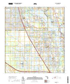 USGS US Topo 7.5-minute map for Palm City FL 2021